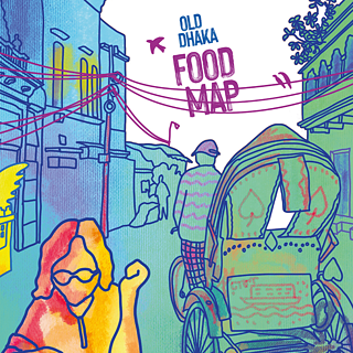 Old Dhaka Food Map